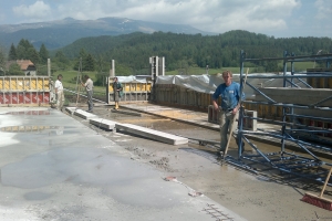 Zubau Rinderstall Bischofberg
